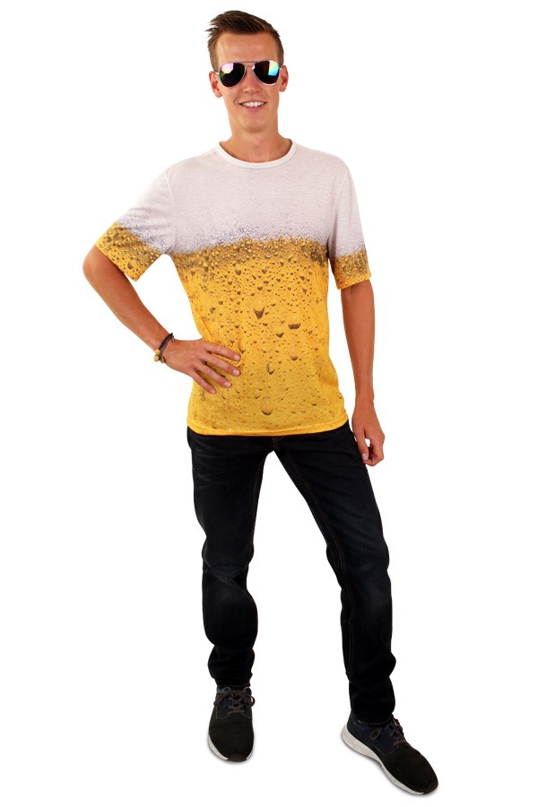 verkoop - attributen - Kamping Kitsch-Bal Marginal - T-shirt bier